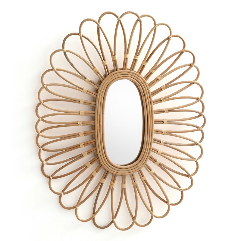 Зеркало Mirror Rattan Oval Зеркало Mirror Rattan Oval в Барнауле | Loft Concept