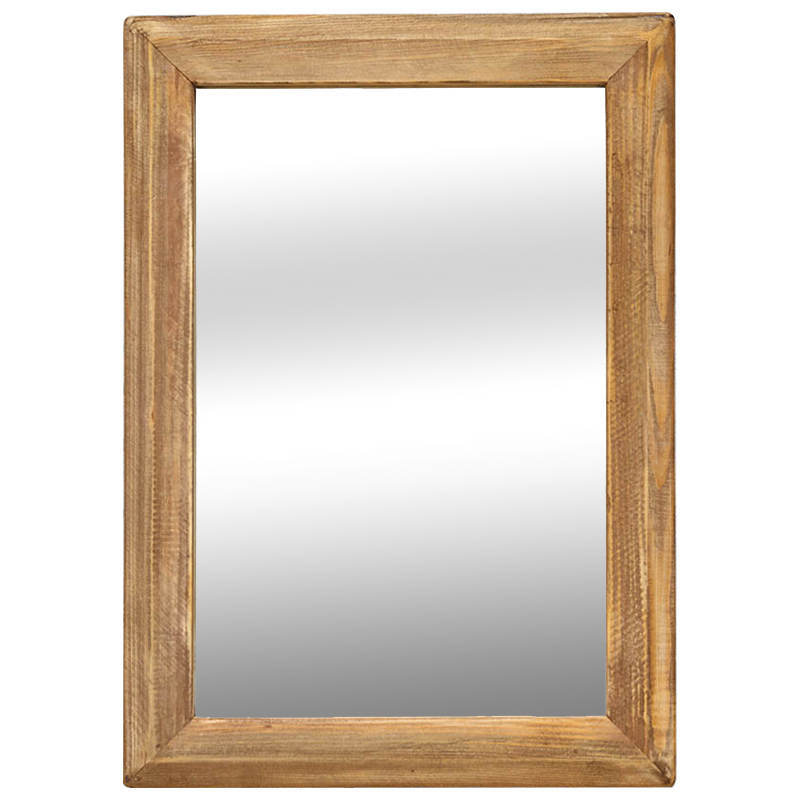 Настенное зеркало в деревянной раме Bruno Mirror Древесина Зеркало Настенное зеркало в деревянной раме Bruno Mirror Древесина Зеркало в Барнауле | Loft Concept