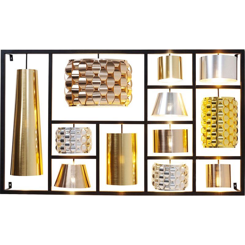 Бра Plusieurs Lamps gold Золотой Серебряный Бра Plusieurs Lamps gold Золотой Серебряный в Барнауле | Loft Concept