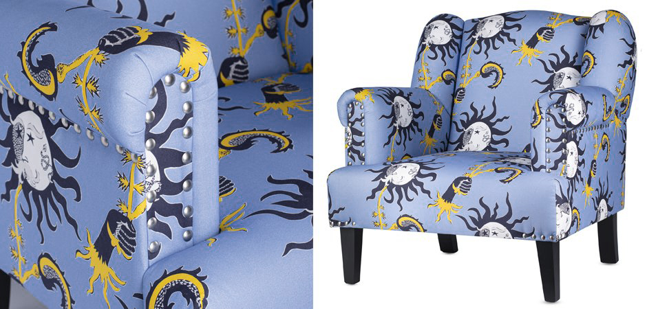 Pierre Frey Soleil A Moustache Кресло - Loft-Concept в Барнауле