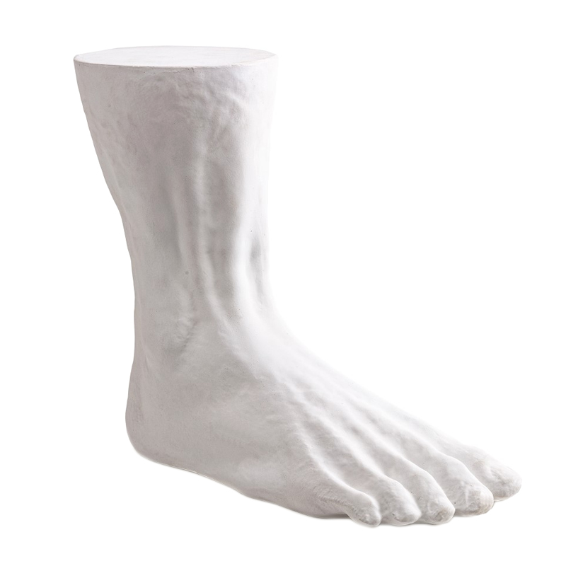 Приставной столик Seletti Сolossus Foot Белый Приставной столик Seletti Сolossus Foot Белый в Барнауле | Loft Concept