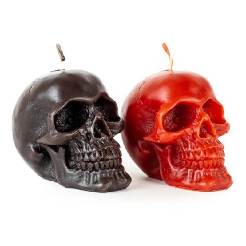 Набор свечей Black Red Skulls Черный Красный Набор свечей Black Red Skulls Черный Красный в Барнауле | Loft Concept