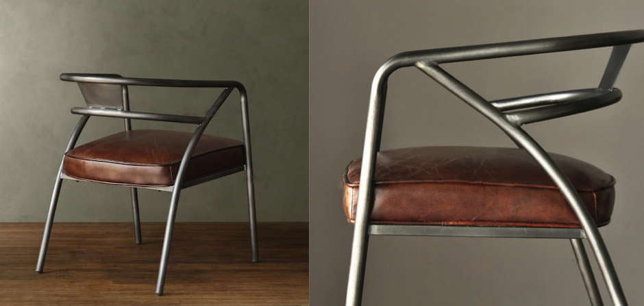 Стул Loft Industrial Armchair Fat Стул Loft Industrial Armchair Fat - Loft-Concept в Барнауле