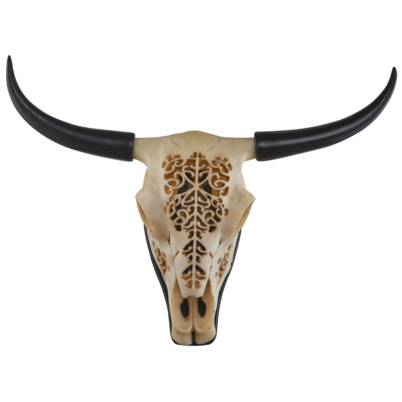 Бра Bull Skull Sconce ivory ( слоновая кость ) Черный Бра Bull Skull Sconce ivory ( слоновая кость ) Черный в Барнауле | Loft Concept