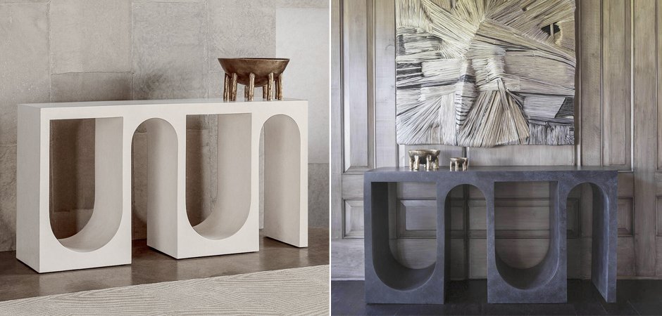 Консоль ROXBURY CONSOLE Grey Консоль ROXBURY CONSOLE Grey - Loft-Concept в Барнауле