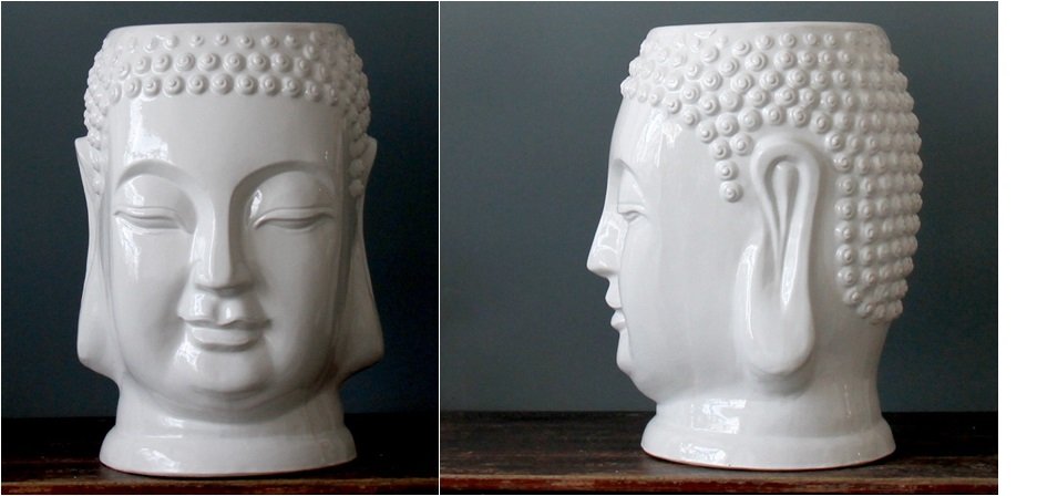 Керамический табурет White buddha Керамический табурет White buddha - Loft-Concept в Барнауле