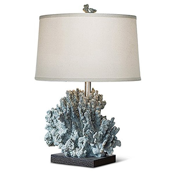 Настольная лампа Blue-Grey Coral Голубой пастельный Настольная лампа Blue-Grey Coral Голубой пастельный в Барнауле | Loft Concept