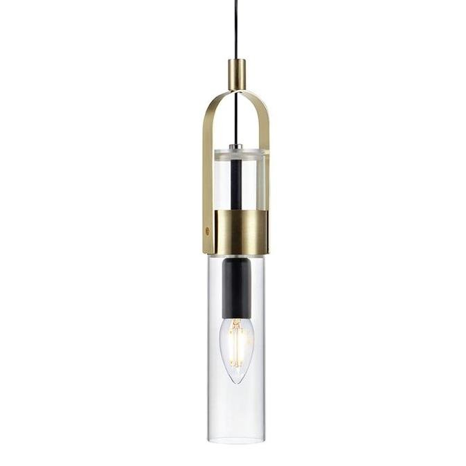 Подвесной светильник ReTube Pendant Латунь Подвесной светильник ReTube Pendant Латунь в Барнауле | Loft Concept