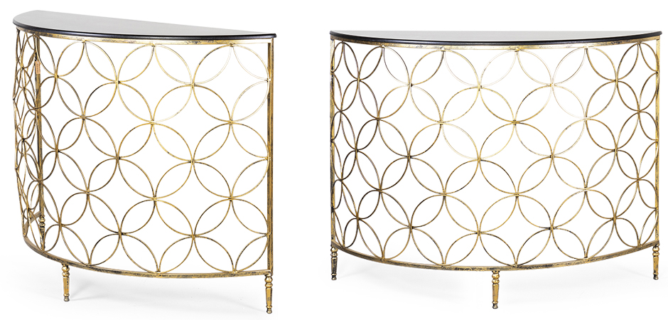 Комплект консолей Gold Lace Console Комплект консолей Gold Lace Console - Loft-Concept в Барнауле