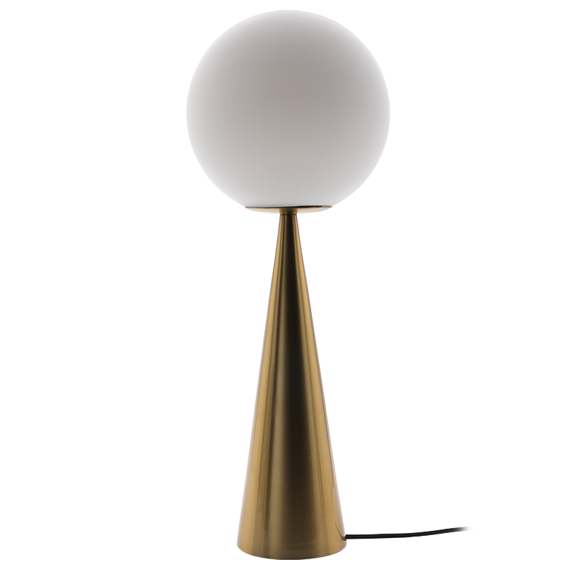 Настольный светильник Fontana Arte Bilia LED Table lamp Латунь Белый в Барнауле | Loft Concept 