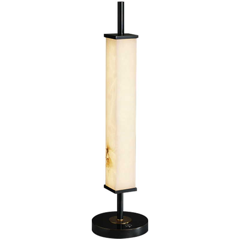 Настольная лампа Gaelle Modern Marble Table Lamp Темная медь Черный Белый Мрамор Bianco Настольная лампа Gaelle Modern Marble Table Lamp Темная медь Черный Белый Мрамор Bianco в Барнауле | Loft Concept