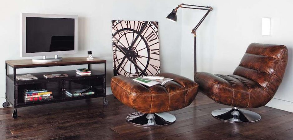 Тумба в стиле Индастриал на колёсах Industrial Bar Oak Chest mini Тумба в стиле Индастриал на колёсах Industrial Bar Oak Chest mini - Loft-Concept в Барнауле
