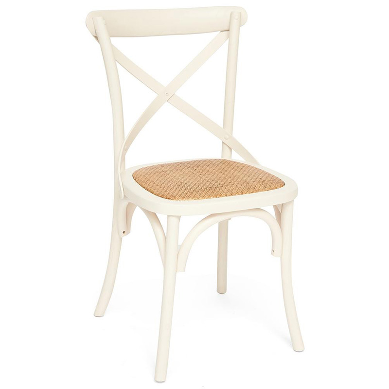 Стул Chaise Provence en Bois blanc белый Белый Бежевый Стул Chaise Provence en Bois blanc белый Белый Бежевый в Барнауле | Loft Concept