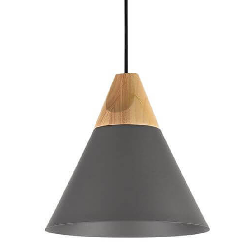 Подвесной светильник Opaque Light grey 22 Серый Коричневый Подвесной светильник Opaque Light grey 22 Серый Коричневый в Барнауле | Loft Concept