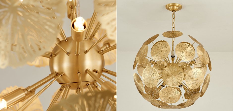 Люстра GLOBAL VIEWS LILY PAD Chandelier Люстра GLOBAL VIEWS LILY PAD Chandelier - Loft-Concept в Барнауле