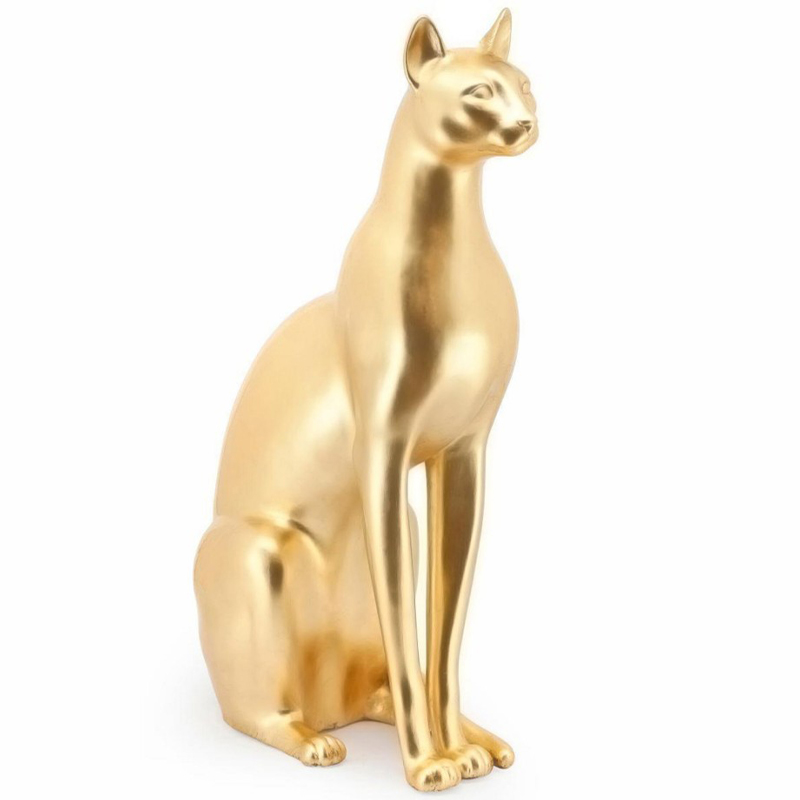 Статуэтка Abhika Egyptian Cat Gold Золотой Статуэтка Abhika Egyptian Cat Gold Золотой в Барнауле | Loft Concept