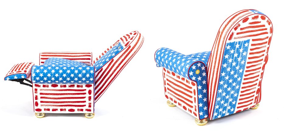 Кресло Seletti Lazy Painter USA Кресло Seletti Lazy Painter USA - Loft-Concept в Барнауле