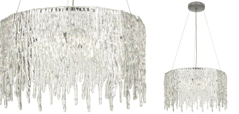 Люстра Cold Heart Silver Single Tier Chandelier Люстра Cold Heart Silver Single Tier Chandelier - Loft-Concept в Барнауле