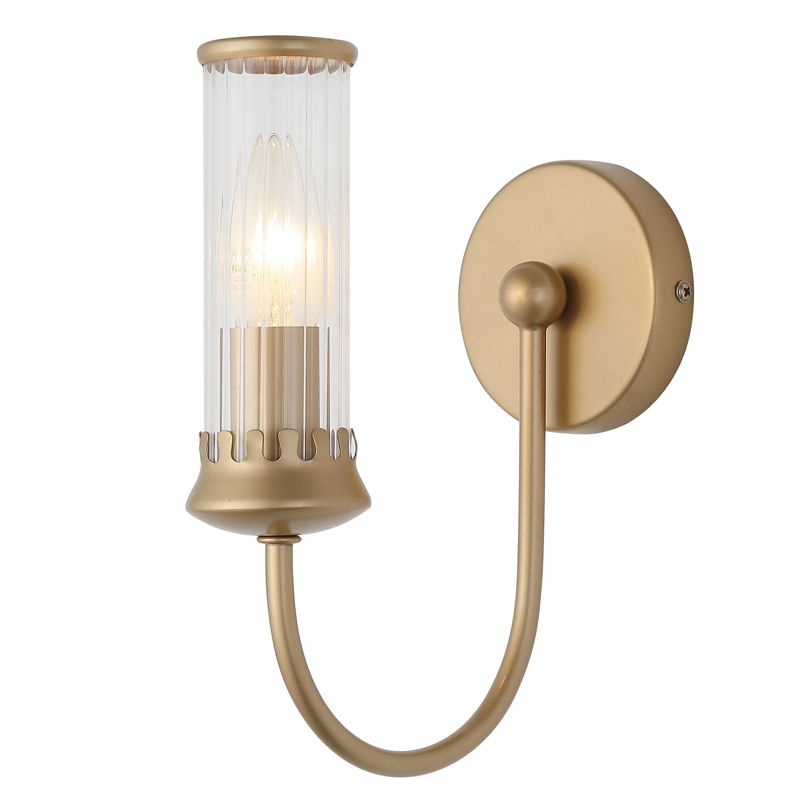 Бра Morgane Sconce gold Золотой Прозрачный Бра Morgane Sconce gold Золотой Прозрачный в Барнауле | Loft Concept