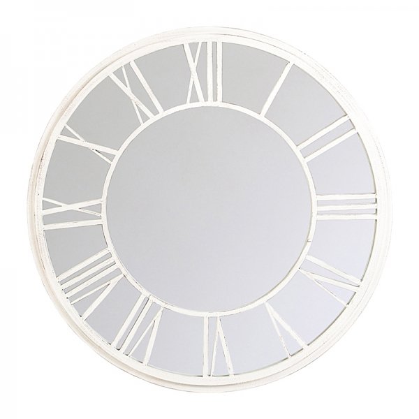 Зеркало настенное Clock White Белый Зеркало настенное Clock White Белый в Барнауле | Loft Concept
