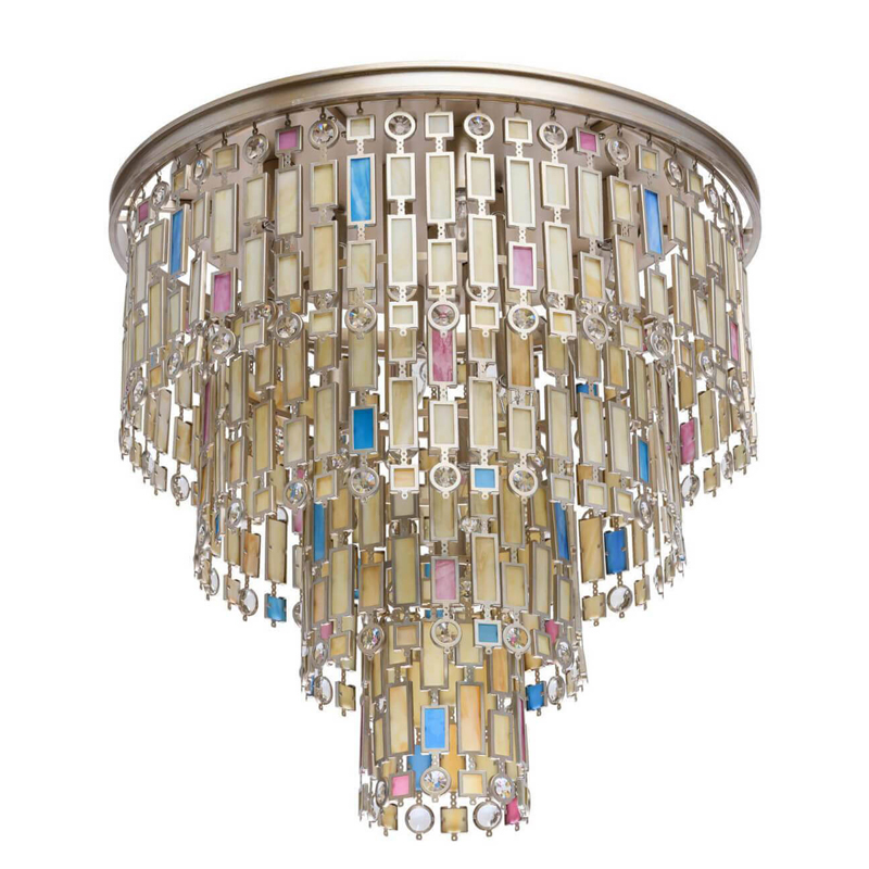 Потолочный светильник Cascade Chandelier 61 Золотой Мульти Потолочный светильник Cascade Chandelier 61 Золотой Мульти в Барнауле | Loft Concept