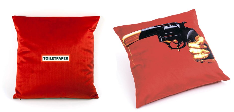 Подушка Seletti Cushion Revolver Toiletpaper Подушка Seletti Cushion Revolver Toiletpaper - Loft-Concept в Барнауле