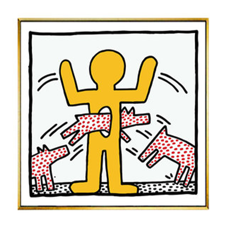 Постер Keith Haring 19 Мульти Постер Keith Haring 19 Мульти в Барнауле | Loft Concept