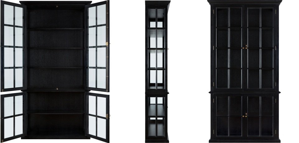 Шкаф-витрина French black Шкаф-витрина French black - Loft-Concept в Барнауле