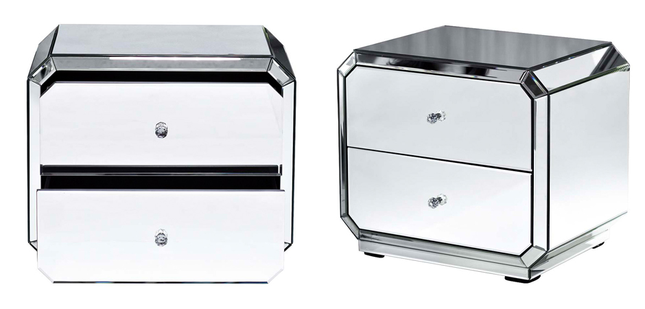 Тумба Beveled Corners Nightstand Тумба Beveled Corners Nightstand - Loft-Concept в Барнауле