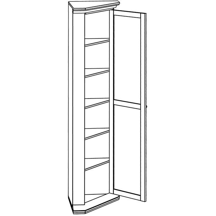 Шкаф угловой Beige corner Шкаф угловой Beige corner в Барнауле
