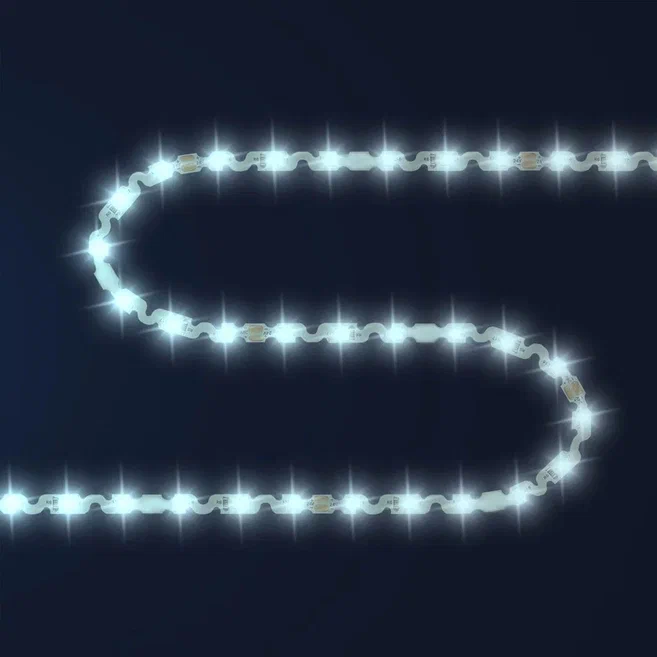 Светодиодная лента 5W/m 60LED/m 2835SMD холодный белый 5M Белый Светодиодная лента 5W/m 60LED/m 2835SMD холодный белый 5M Белый в Барнауле | Loft Concept