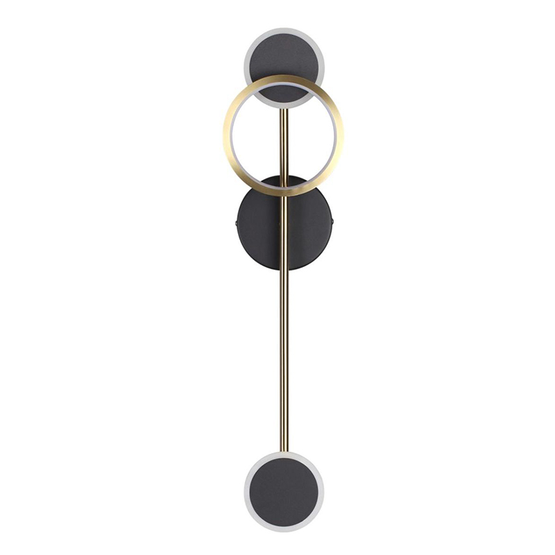 Бра Bendik Gold Ring Wall lamp A Золотой Черный Бра Bendik Gold Ring Wall lamp A Золотой Черный в Барнауле | Loft Concept