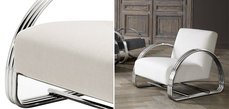 Кресло Eichholtz Chair Basque Кресло Eichholtz Chair Basque - Loft-Concept в Барнауле