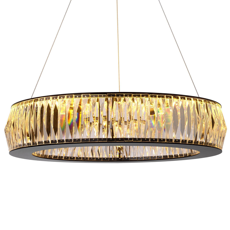 Люстра Eichholtz Chandelier Vancouver S Черный Прозрачный (Transparent) Люстра Eichholtz Chandelier Vancouver S Черный Прозрачный (Transparent) в Барнауле | Loft Concept