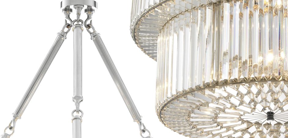 Люстра Chandelier Infinity Double Nickel Люстра Chandelier Infinity Double Nickel - Loft-Concept в Барнауле