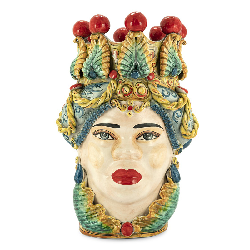Ваза VASE MORO LADY BIG TRAD. Мульти Ваза VASE MORO LADY BIG TRAD. Мульти в Барнауле | Loft Concept