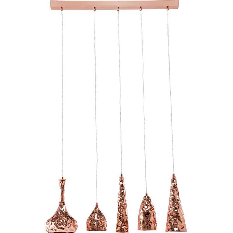 Люстра Several Copper Lamps Медь Люстра Several Copper Lamps Медь в Барнауле | Loft Concept