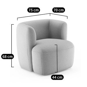 Кресло Ivy Boucle Collection Armchair Кресло Ivy Boucle Collection Armchair в Барнауле