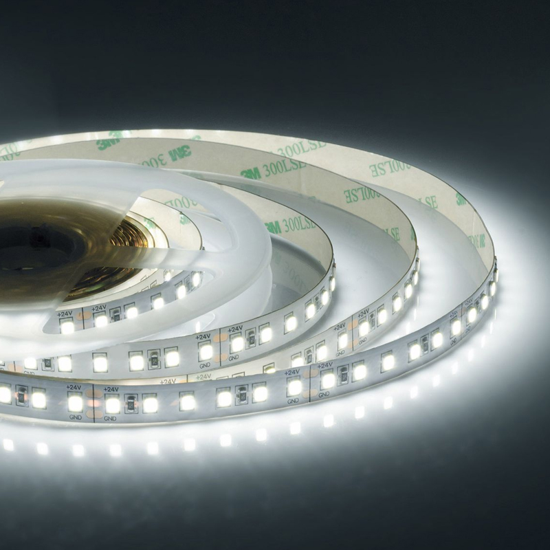 Светодиодная лента 120LED/m 2835SMD холодный белый 5M Белый Светодиодная лента 120LED/m 2835SMD холодный белый 5M Белый в Барнауле | Loft Concept