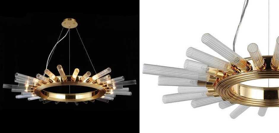 Люстра Art Deco Sun Light Люстра Art Deco Sun Light - Loft-Concept в Барнауле