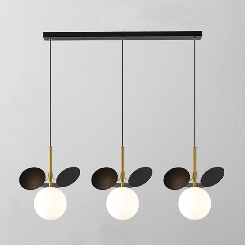 Люстра MATISSE Pendant Triple black Золотой Белый Черный Люстра MATISSE Pendant Triple black Золотой Белый Черный в Барнауле | Loft Concept