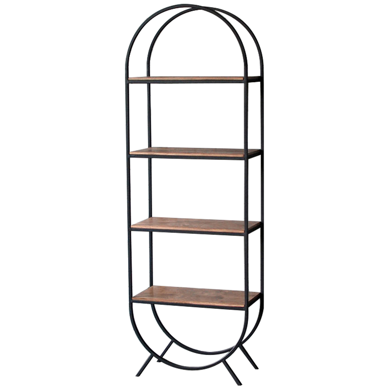 Стеллаж Lugo Industrial Metal Rust Black Rack Коричневый Черный Стеллаж Lugo Industrial Metal Rust Black Rack Коричневый Черный в Барнауле | Loft Concept