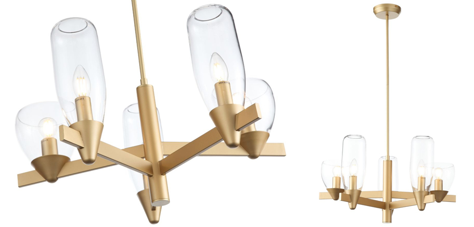 Люстра Houston 5 lamps Люстра Houston 5 lamps - Loft-Concept в Барнауле