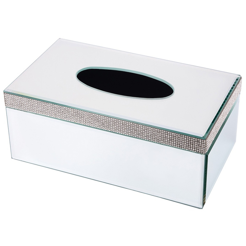 Шкатулка для салфеток Rhinestones Tissue Holder Box Зеркало Шкатулка для салфеток Rhinestones Tissue Holder Box Зеркало в Барнауле | Loft Concept