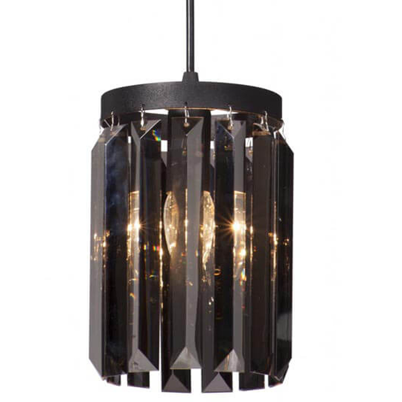 Светильник ODEON Smok Glass Pendant lamp Стекло Смок D 12 Черный матовый Светильник ODEON Smok Glass Pendant lamp Стекло Смок D 12 Черный матовый в Барнауле | Loft Concept