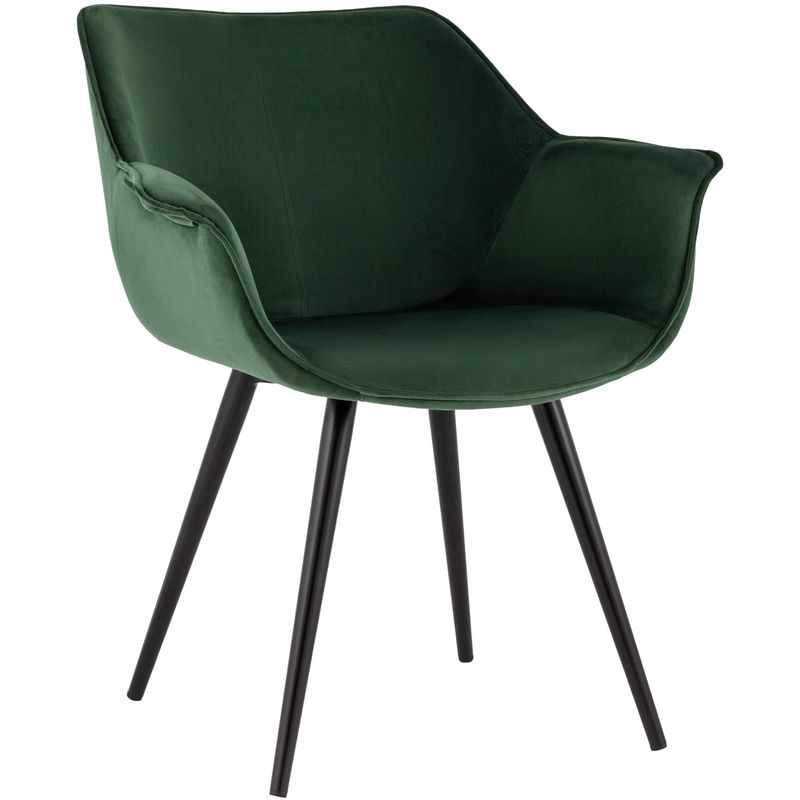 Стул Mason chair Зеленый Велюр Зеленый Черный Стул Mason chair Зеленый Велюр Зеленый Черный в Барнауле | Loft Concept