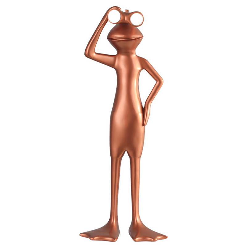 Настольная лампа Resort Frog With Binoculars Lamp Золотой Настольная лампа Resort Frog With Binoculars Lamp Золотой в Барнауле | Loft Concept