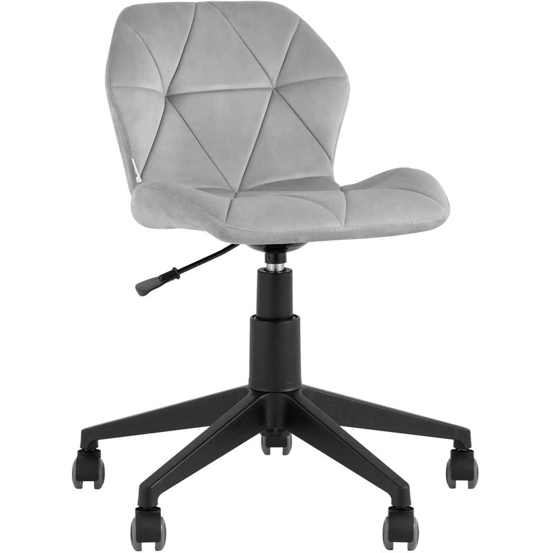 Офисный Стул Jeroen Chair Серый Велюр Светло-серый Черный Офисный Стул Jeroen Chair Серый Велюр Светло-серый Черный в Барнауле | Loft Concept