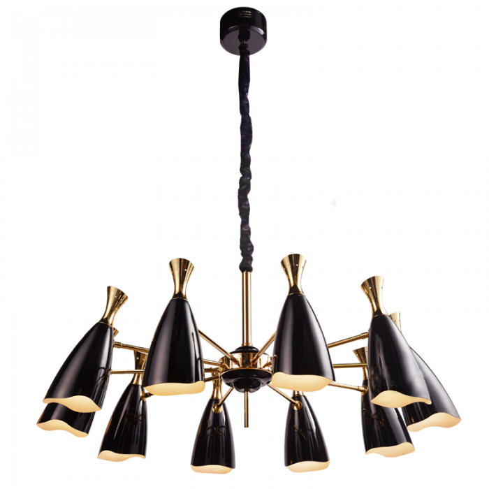 Люстра Delightfull Duke Chandelier Черный Люстра Delightfull Duke Chandelier Черный в Барнауле | Loft Concept