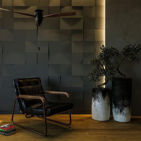 Гипсовая 3D Панель M-08  в Барнауле | Loft Concept 